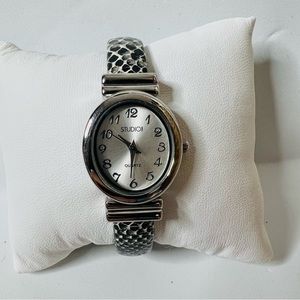 Studio Time Snake Cuff Watch